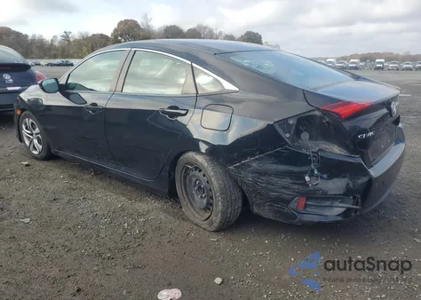 2018 Honda Civic Lx z USA, uszkodzony, nr VIN 2HGFC2F56JH596858